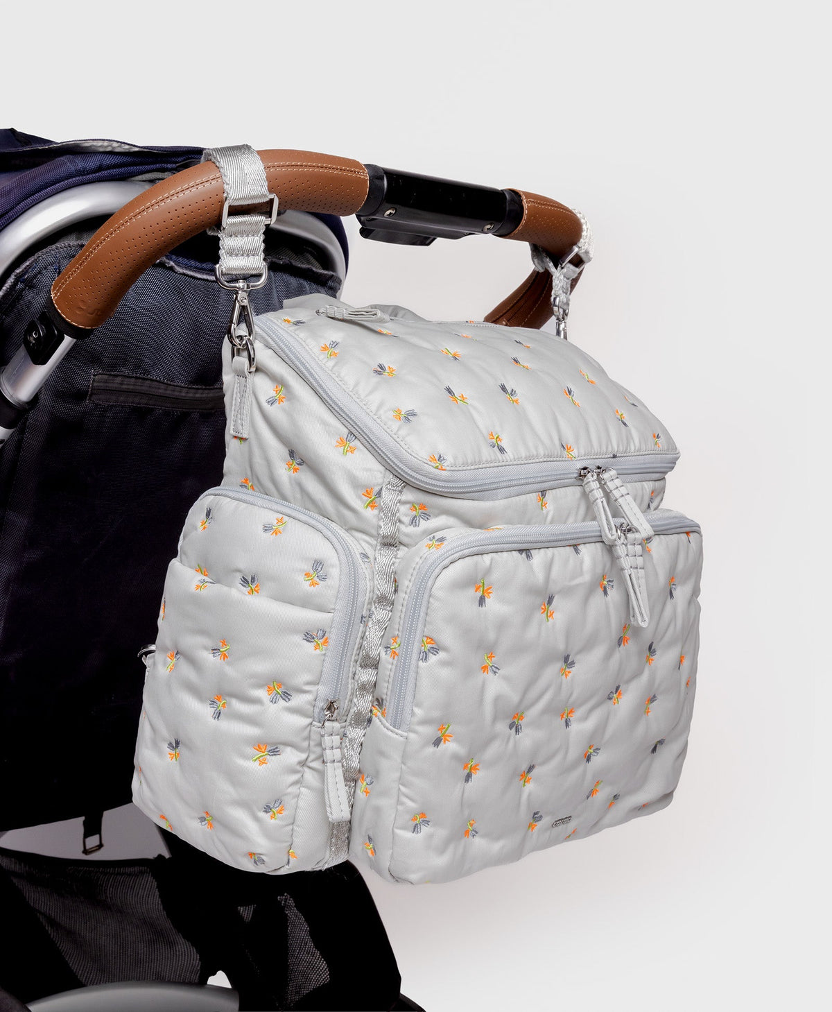 Caraa Baby Bag Nylon - Embroidered Diaper Bag