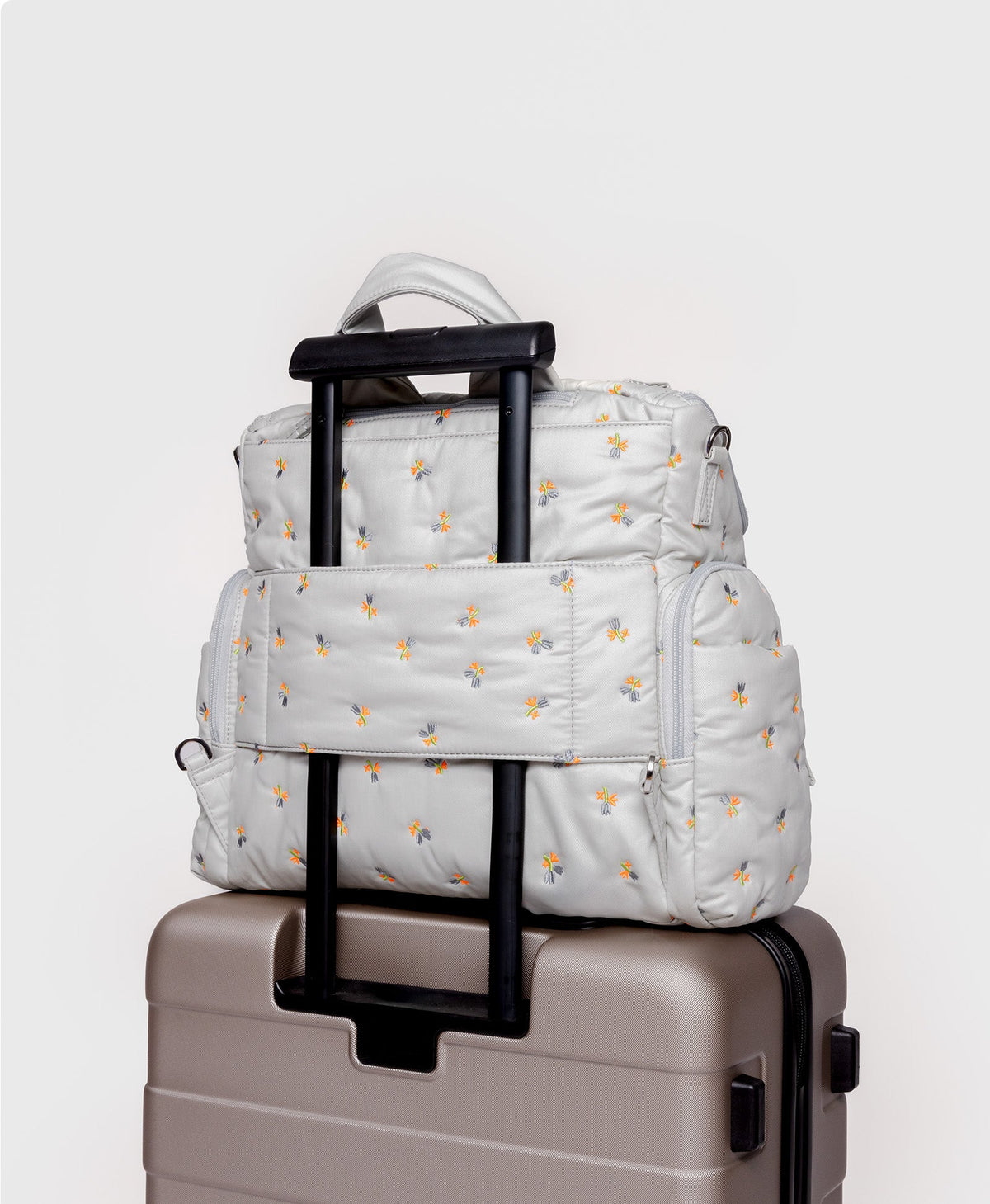 Caraa Baby Bag Nylon - Embroidered Diaper Bag