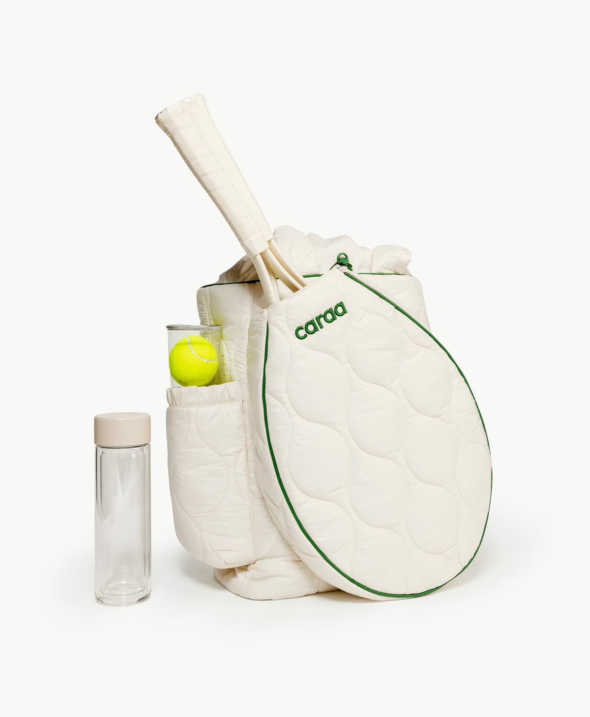 Caraa Tennis Quilted Backpack Tote - Women's Sport Tennis Bag
