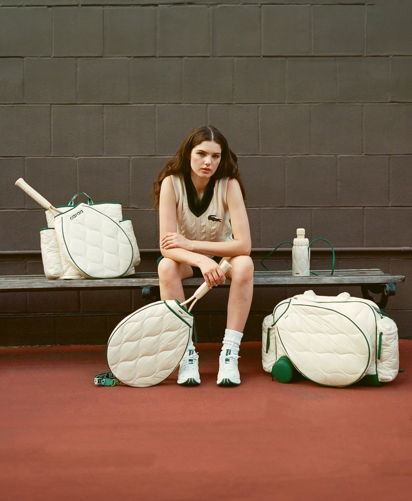 Caraa Tennis Quilted Racquet Sling - Women's Sport Tennis Bag