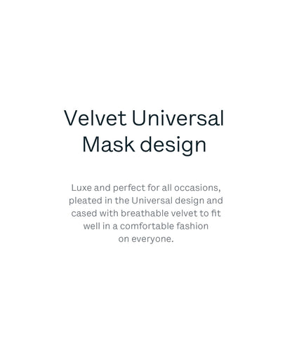 Caraa 3 Universal Velvet Masks