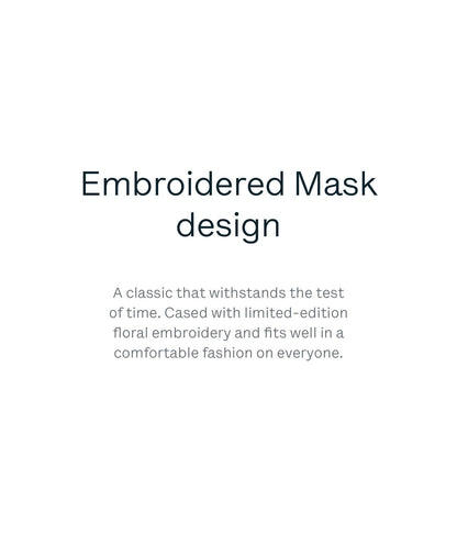 Caraa 3 Universal Embroidered Masks