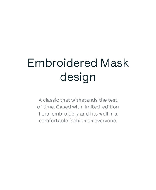 Caraa 3 Universal Embroidered Masks