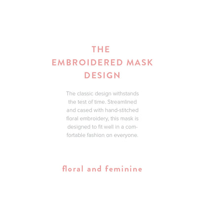 Caraa 3 Universal Embroidered Masks