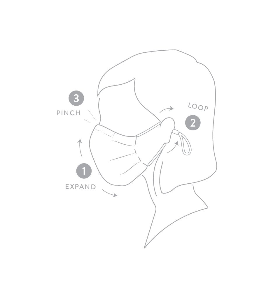 Caraa 3 Universal Embroidered Masks
