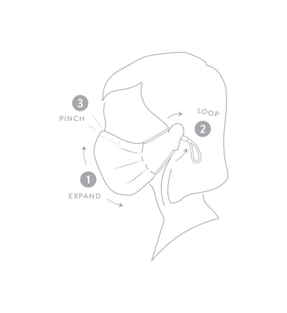 Caraa 3 Universal Embroidered Masks