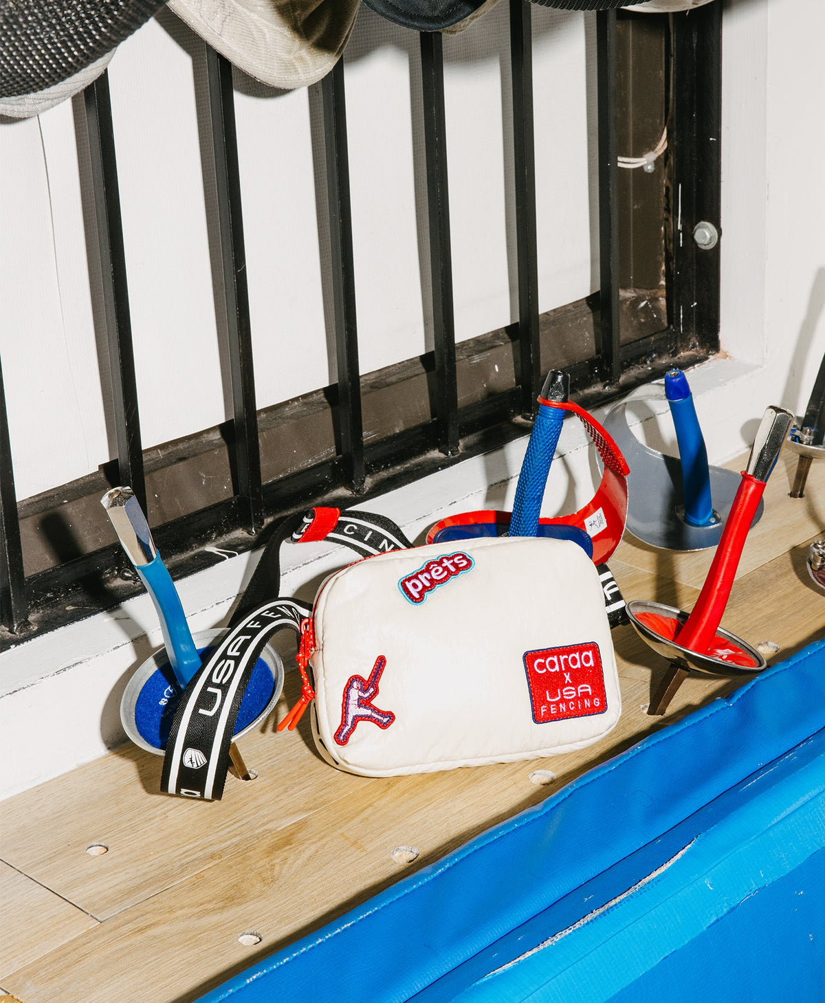 Caraa caraa x USA Fencing Collaboration Sling