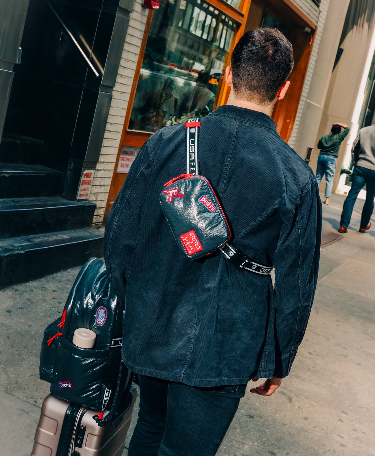 Caraa caraa x USA Fencing Collaboration Sling